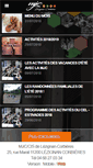 Mobile Screenshot of mjc-lezignan-corbieres.com